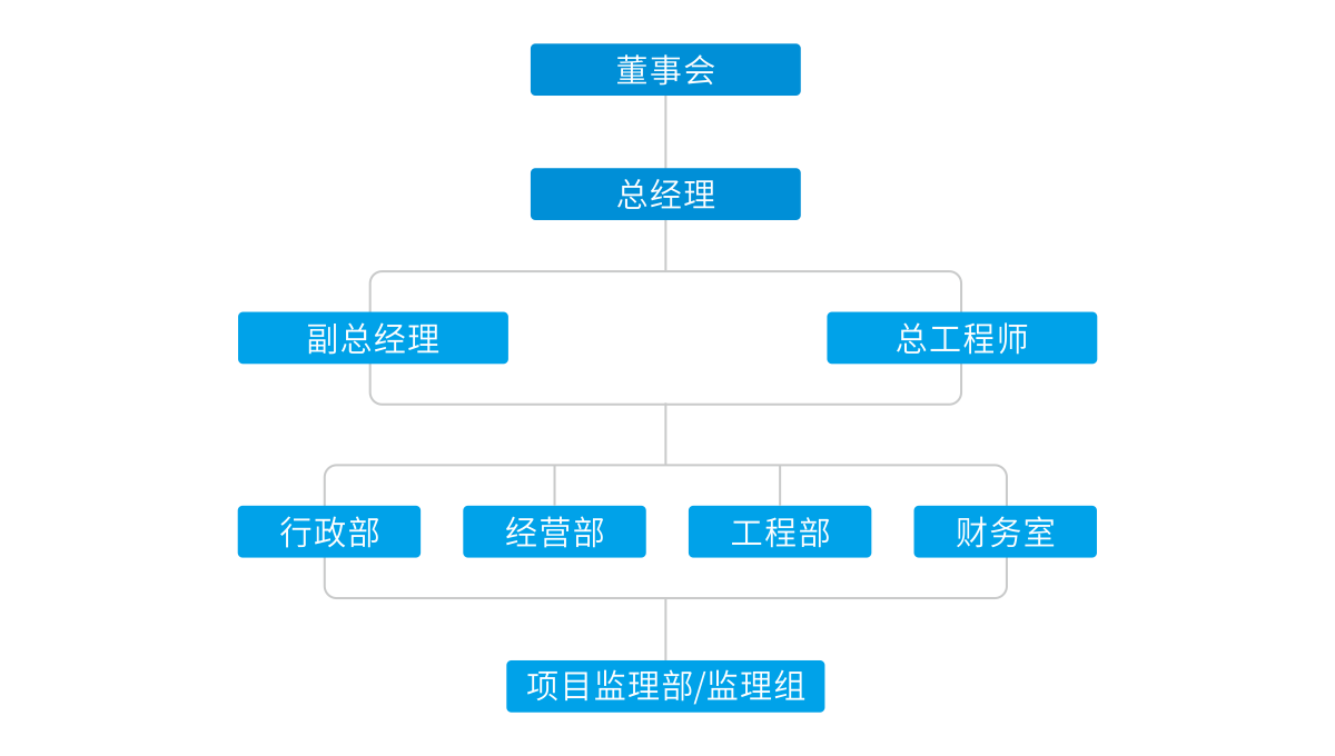 四川国际工程监理有限公司组织架构